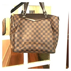 Louis Vuitton brown handbag